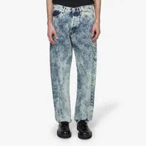 Botan Loose Fit Jeans Snow Bleached Blue Denim