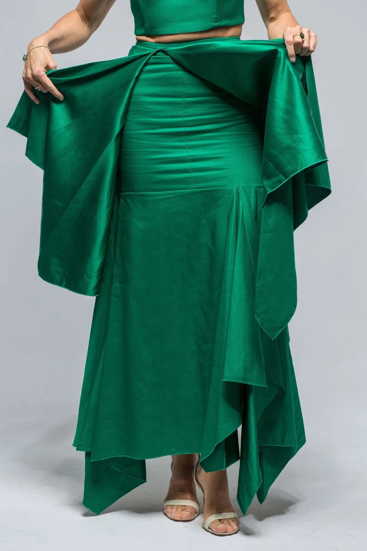 Buleria Skirt In Powin Matte Emerald