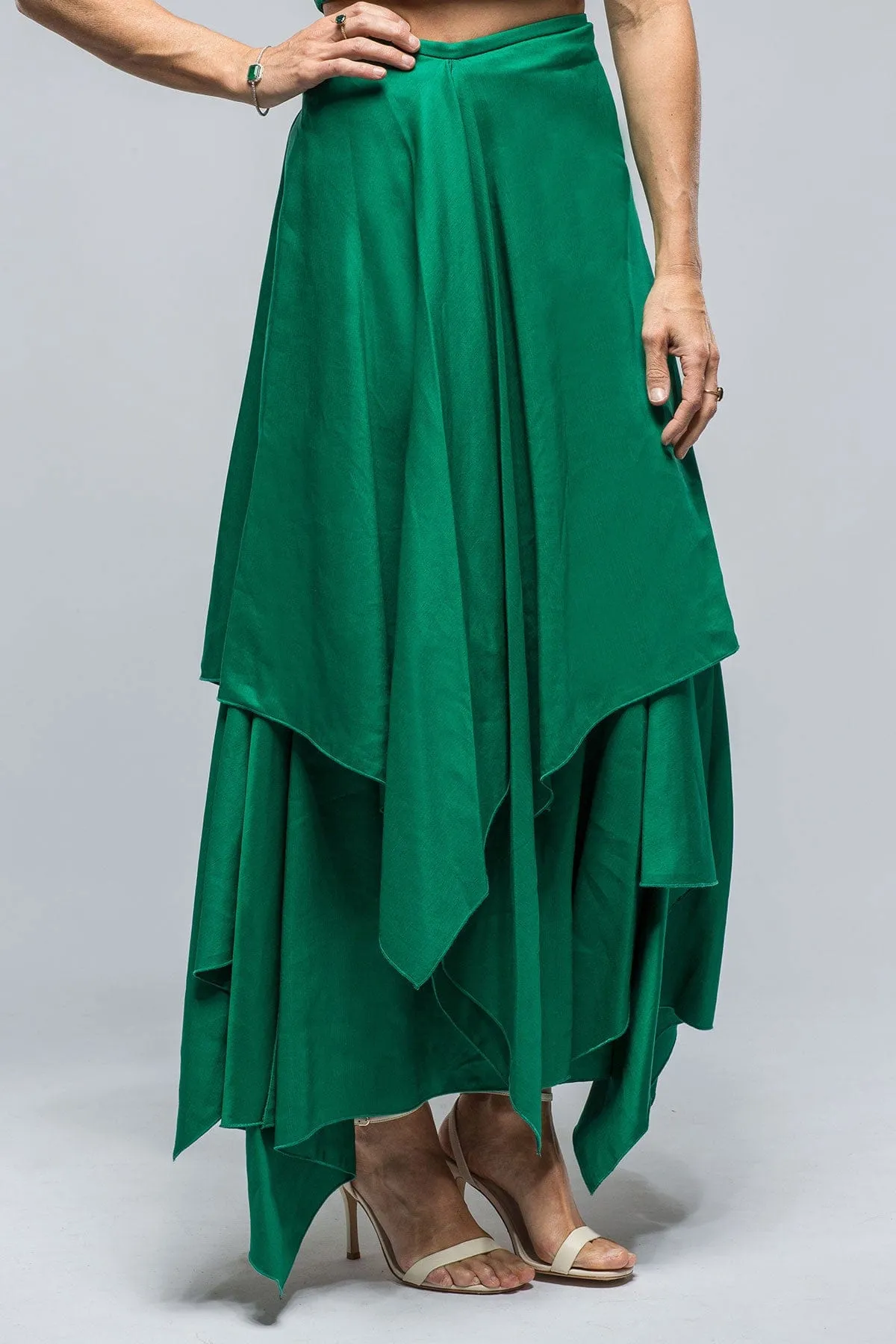 Buleria Skirt In Powin Matte Emerald