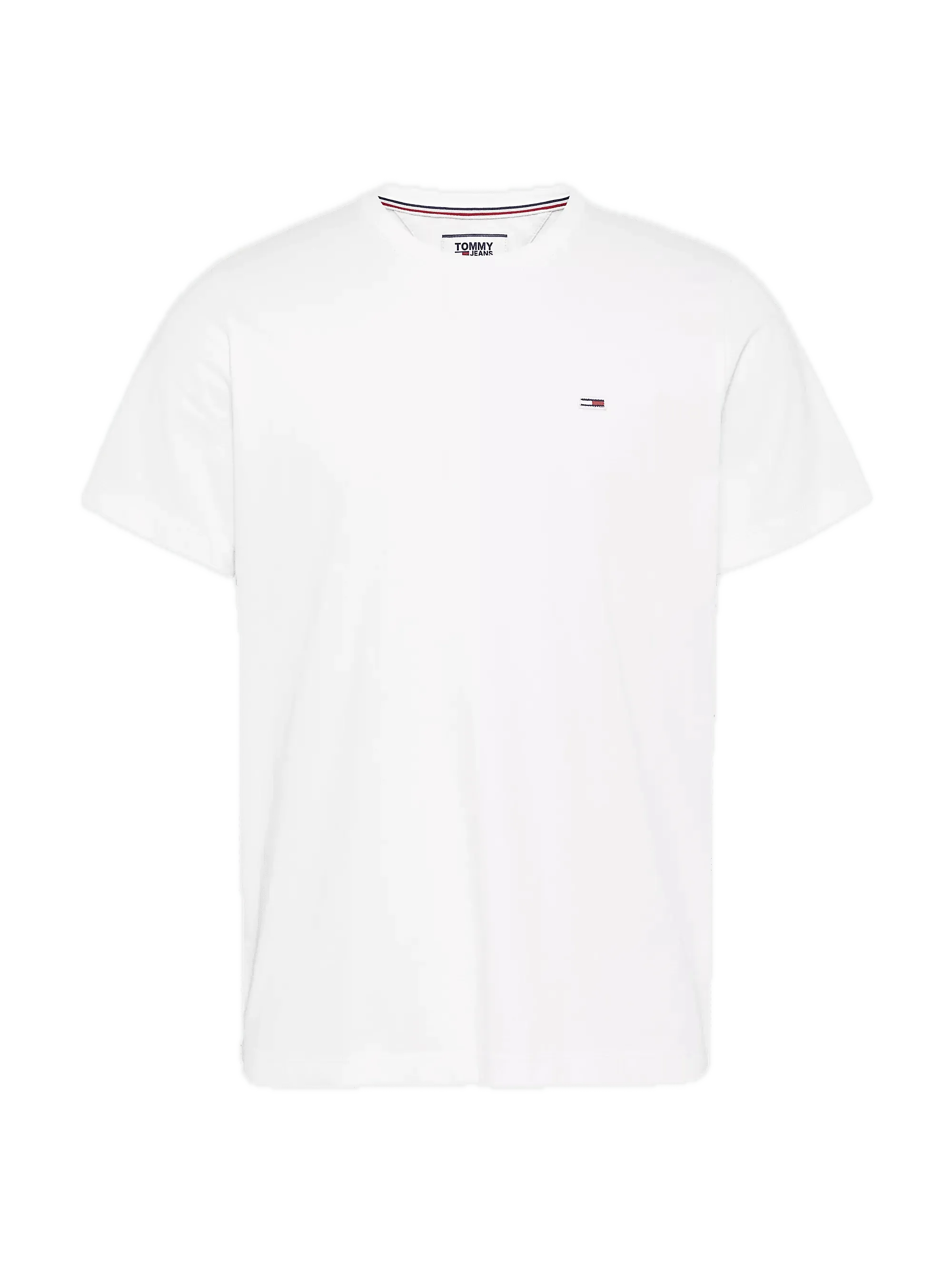 Camiseta Tommy Jeans Classics de Algodón Orgánica Blanca