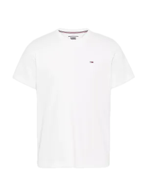 Camiseta Tommy Jeans Classics de Algodón Orgánica Blanca