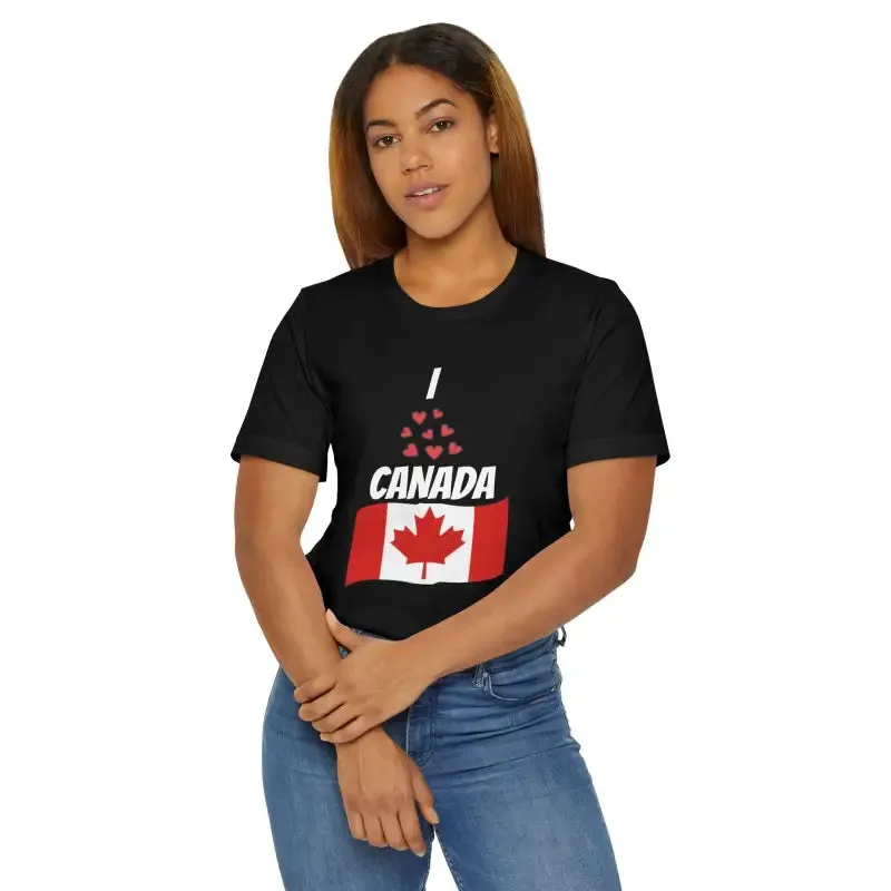 Canadian Pride Unisex Canada Tee for True North Fans
