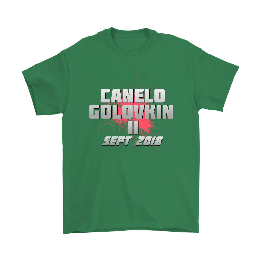 Canelo v GGG 2018  TXT Splatter T-shirt