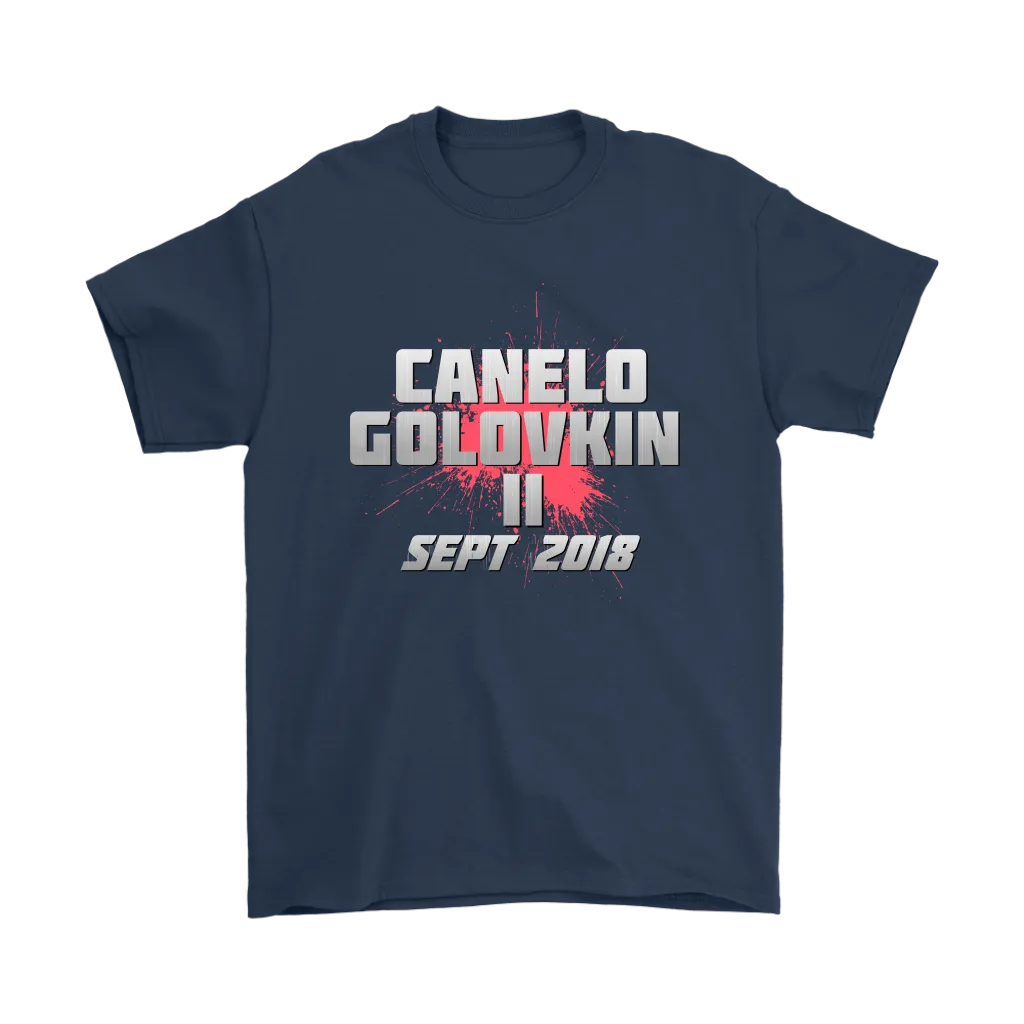 Canelo v GGG 2018  TXT Splatter T-shirt