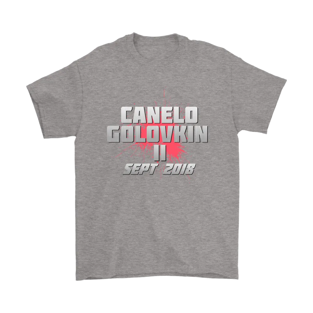 Canelo v GGG 2018  TXT Splatter T-shirt