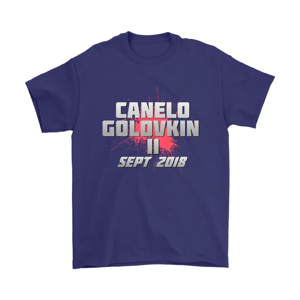 Canelo v GGG 2018  TXT Splatter T-shirt