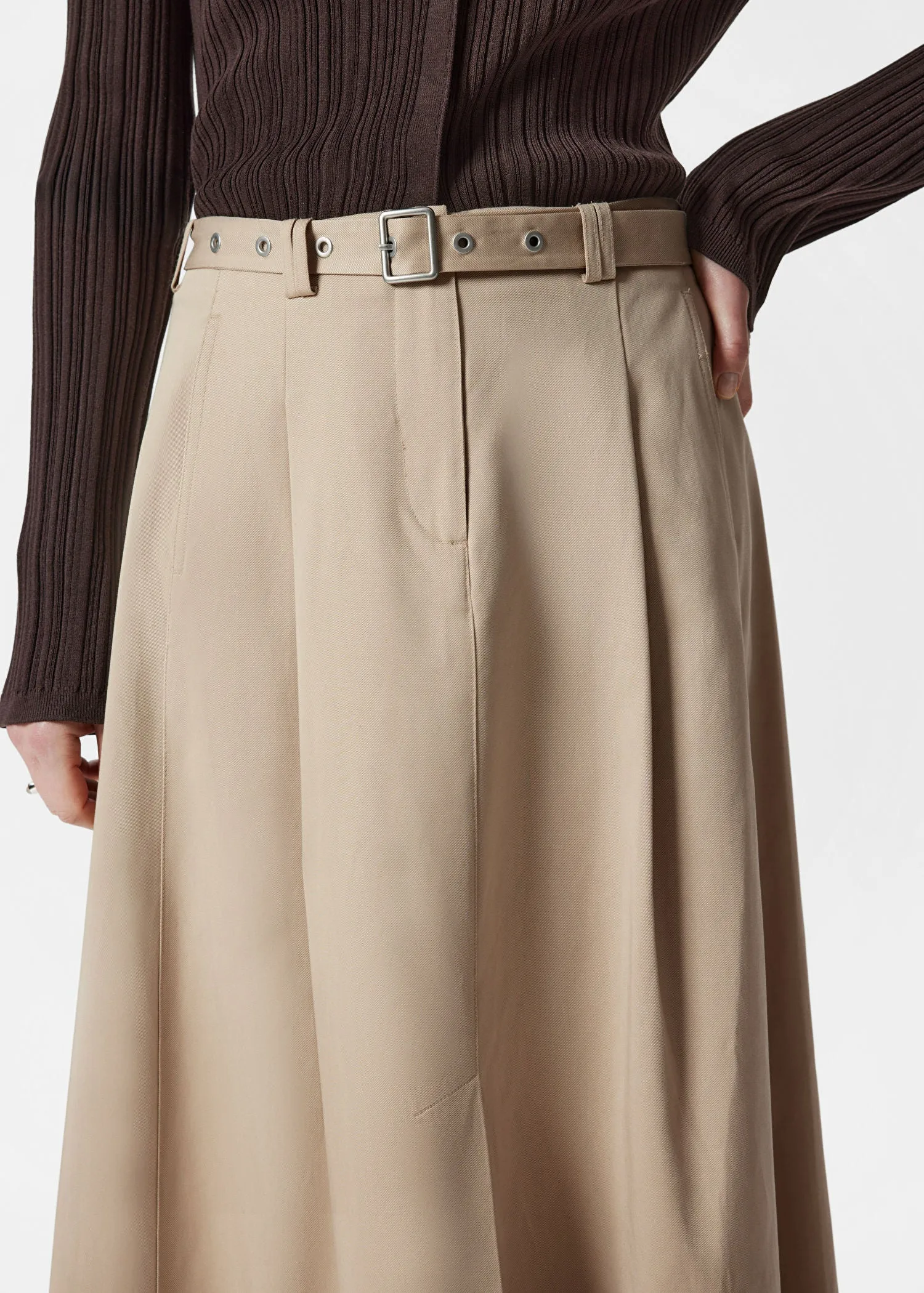 Cargo Midi Skirt