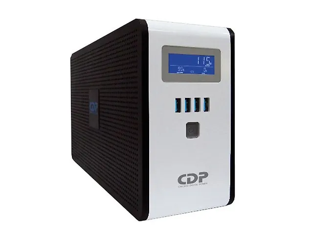 Cdp Ru Smart1010, Nobreak 1000 Va/500 W 10 Conectores Lcd 4 Usb