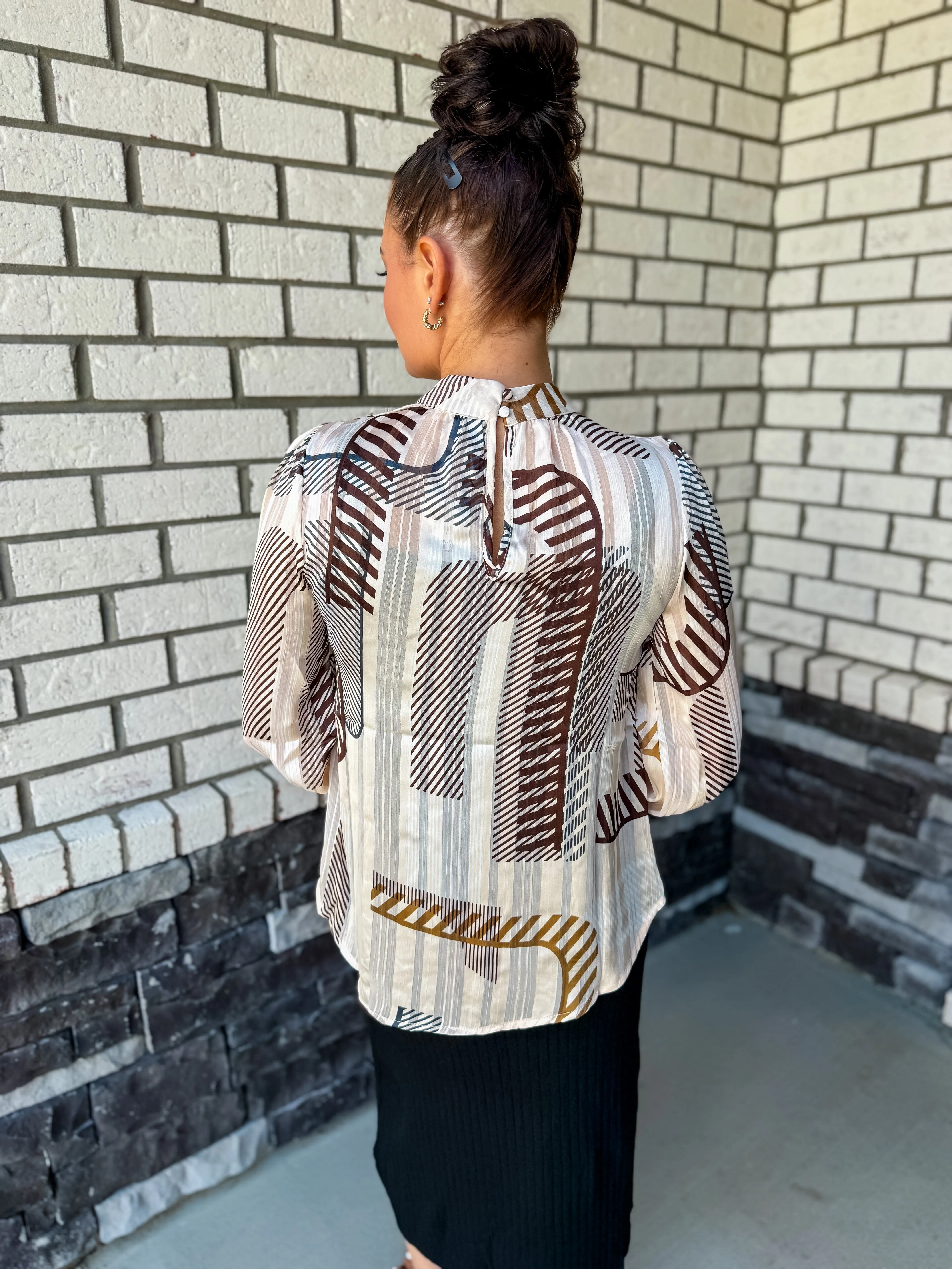 Celeste Keyhole Blouse