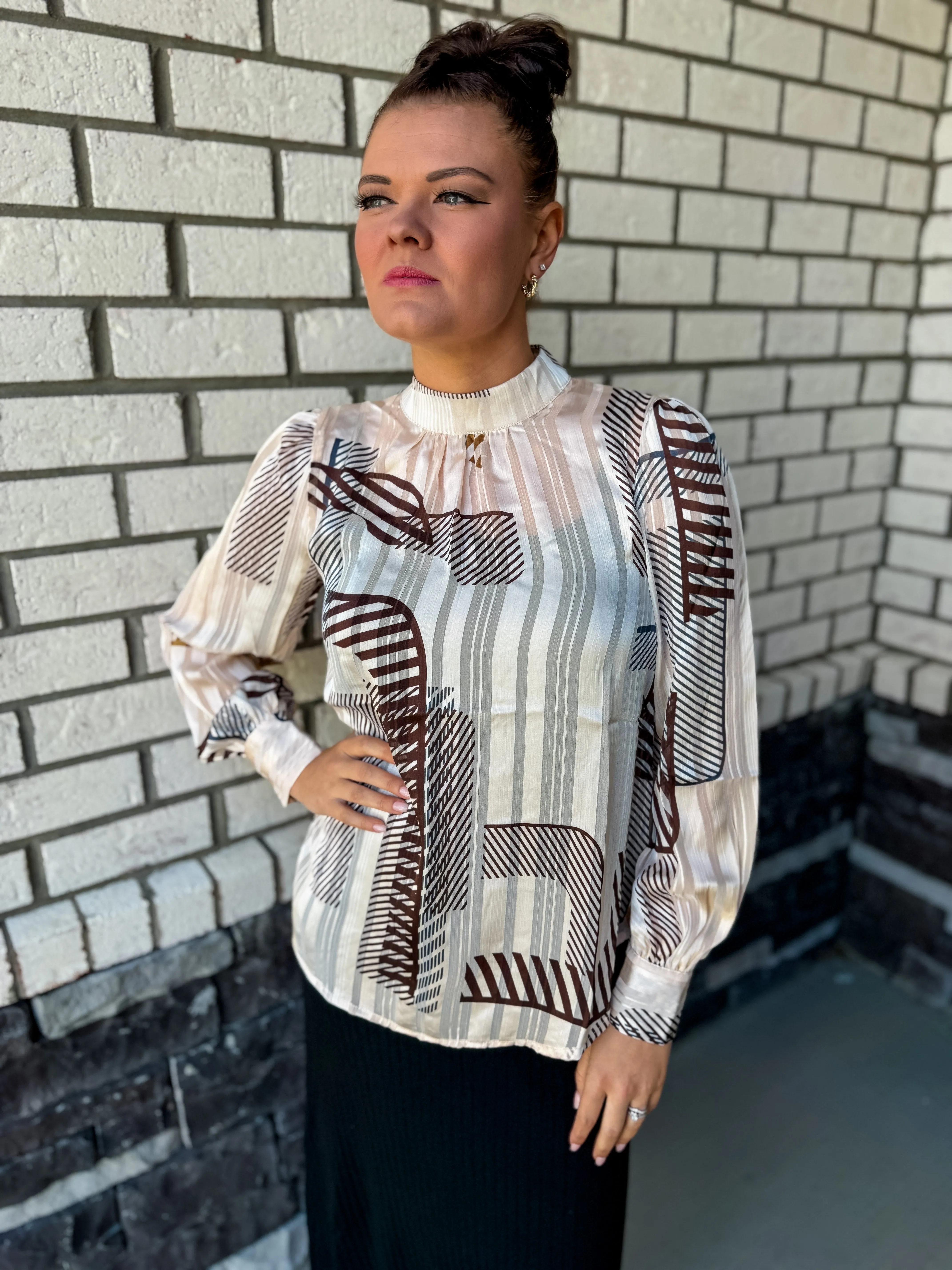 Celeste Keyhole Blouse