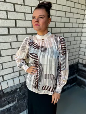 Celeste Keyhole Blouse