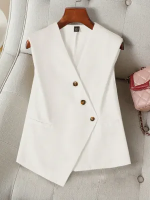 Chaleco Blazer Casual Cherry Vibes para Mujer en
