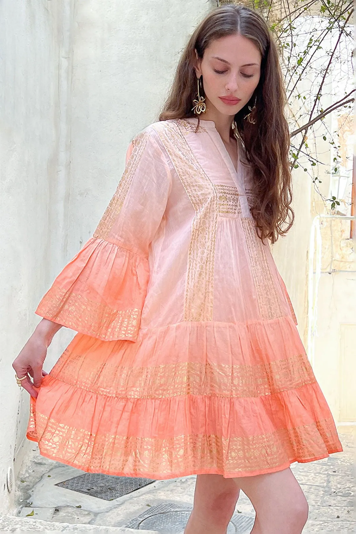 Chiara Tunic Coral