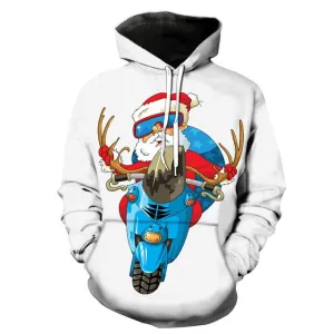 Christmas Hoodie Men's Women's Fashion 3D Printed Sweatshirt  Pullover