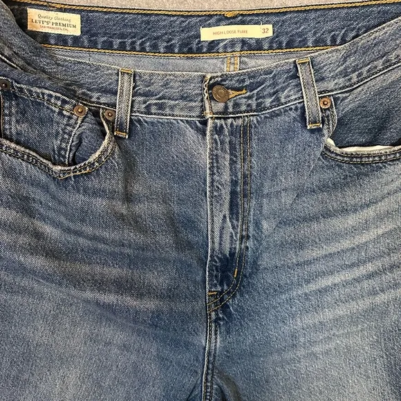 COPY - Levi's Premium LOOSE WIDE LEG High Waist WOMEN'S JEANS NEW