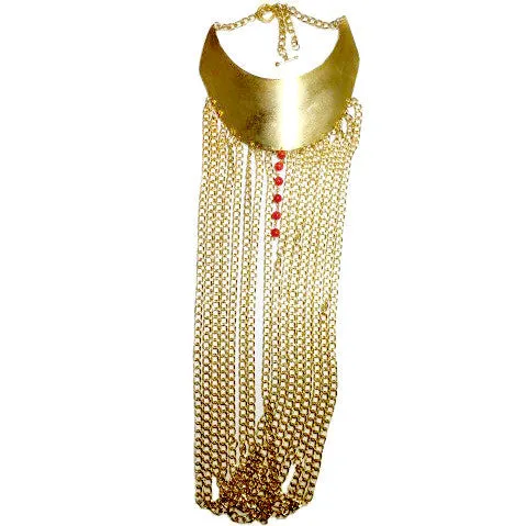 Coral Choker Body Chain