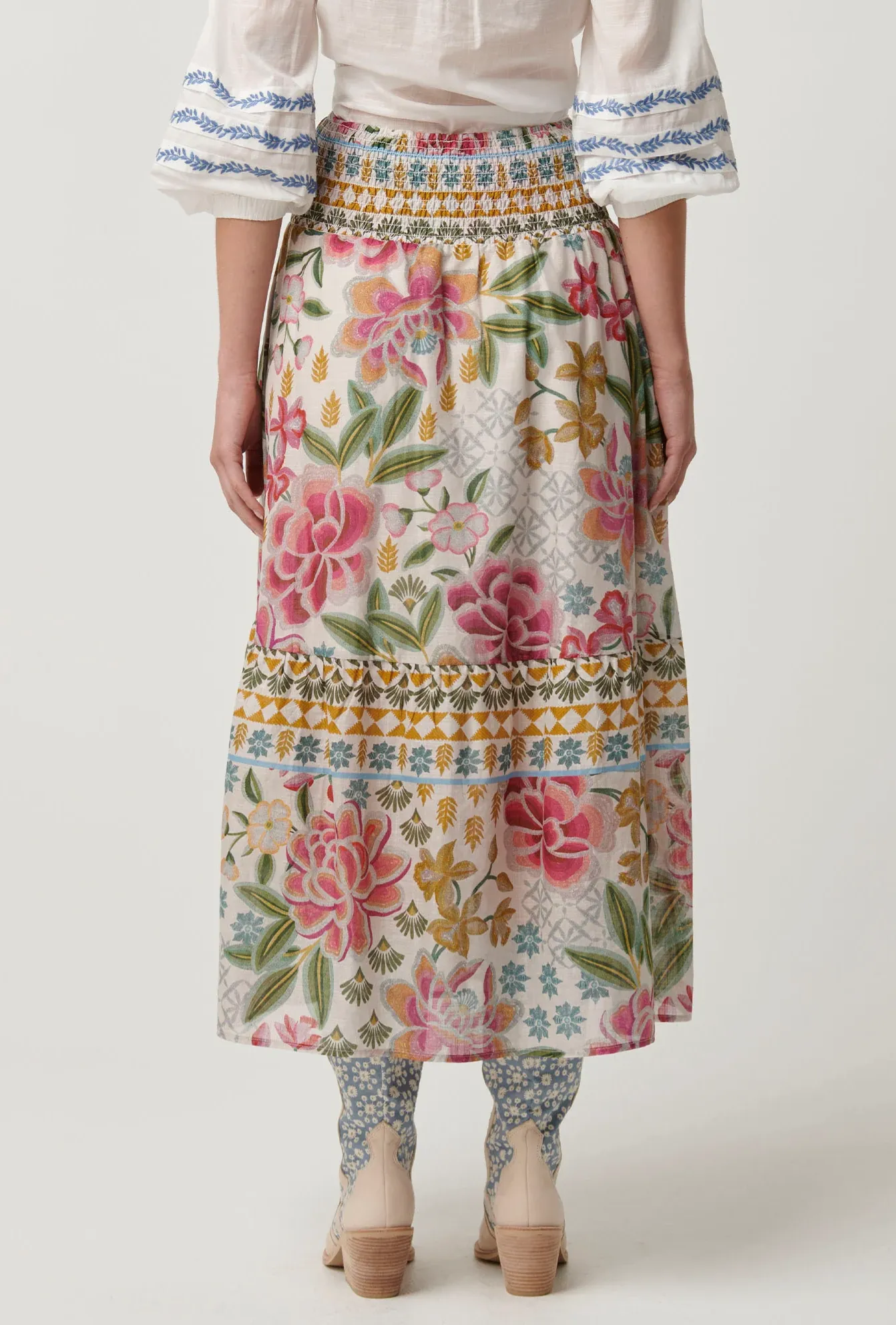CORDELIA Cotton Skirt | AZALEA FIELDS
