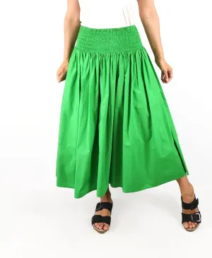 COS mint green cotton skirt size extra small