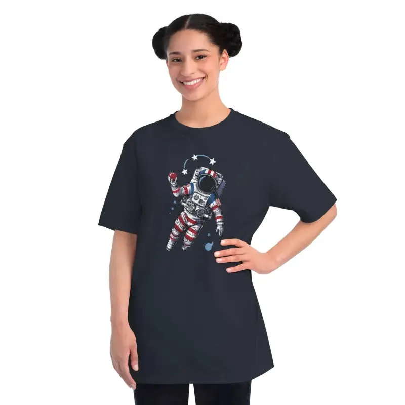 Cozy Astronaut Cosmic Tee for Playful Style