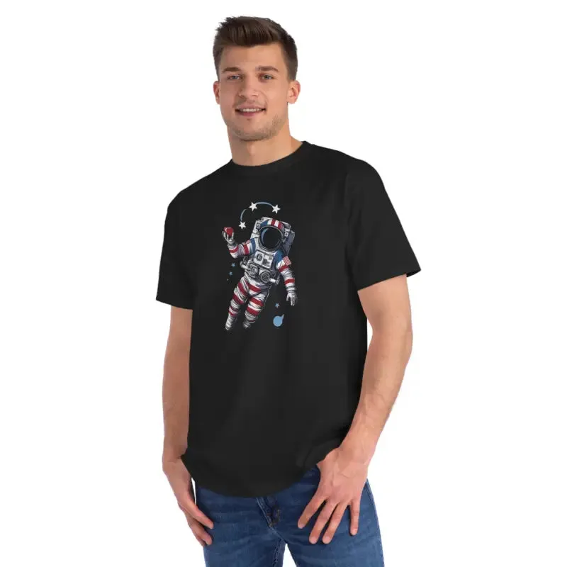 Cozy Astronaut Cosmic Tee for Playful Style