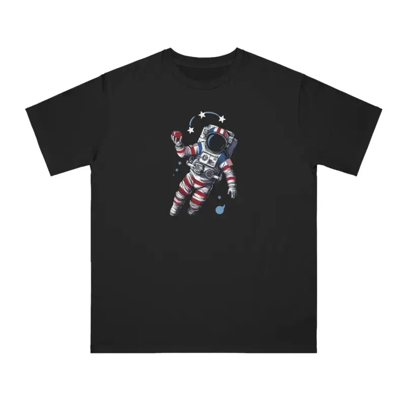 Cozy Astronaut Cosmic Tee for Playful Style