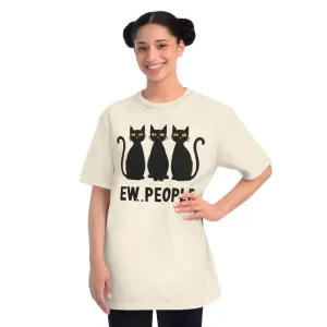 Cozy Cat Lovers Tee Organic Comfy Classic