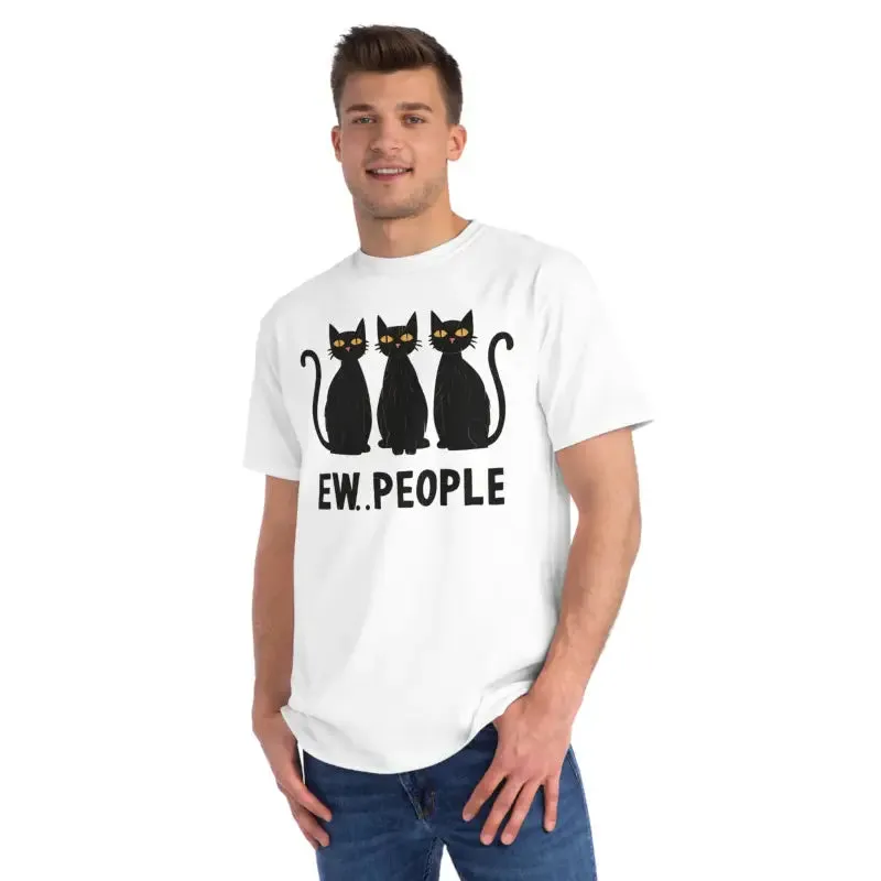 Cozy Cat Lovers Tee Organic Comfy Classic