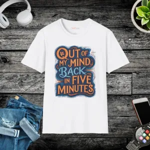 Cozy Heather Delight Mind Tee Laugh out Loud