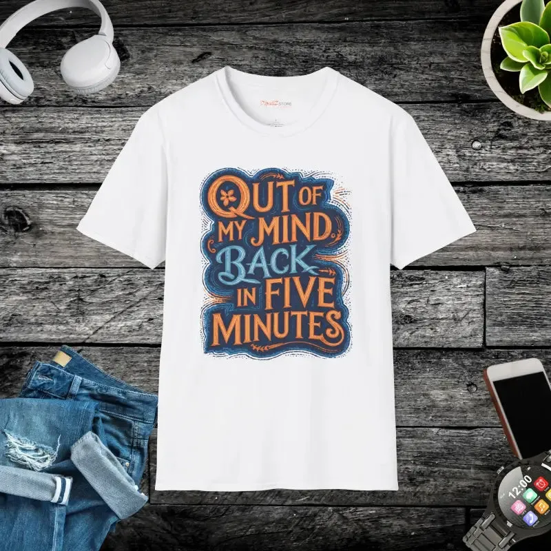 Cozy Heather Delight Mind Tee Laugh out Loud