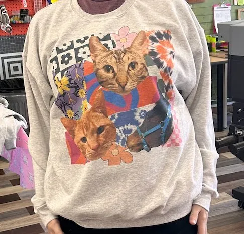 Custom T-Shirt or Crewneck with Face Photo