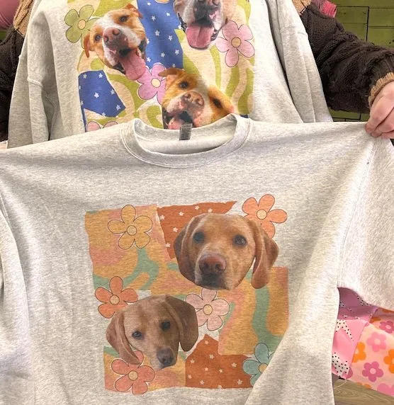 Custom T-Shirt or Crewneck with Face Photo