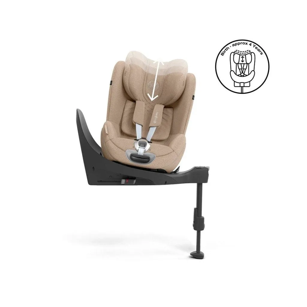 CYBEX Sirona T I-Size PLUS Car Seat - Cozy Beige