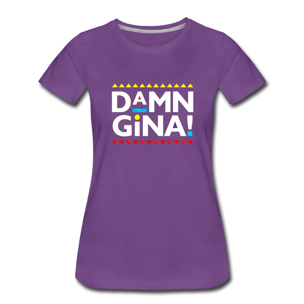 Damn Gina Funny Martin Women’s Premium T-shirt