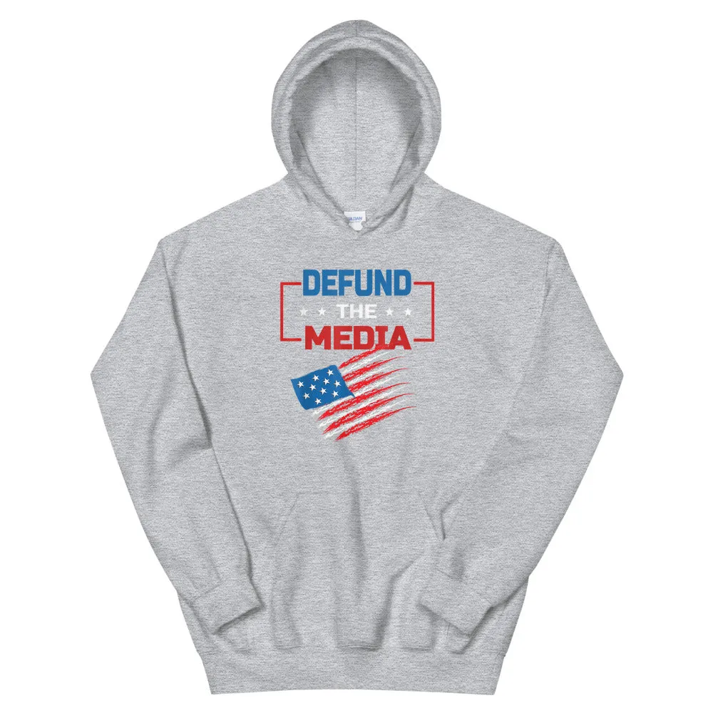 Defund the Media Unisex Hoodie