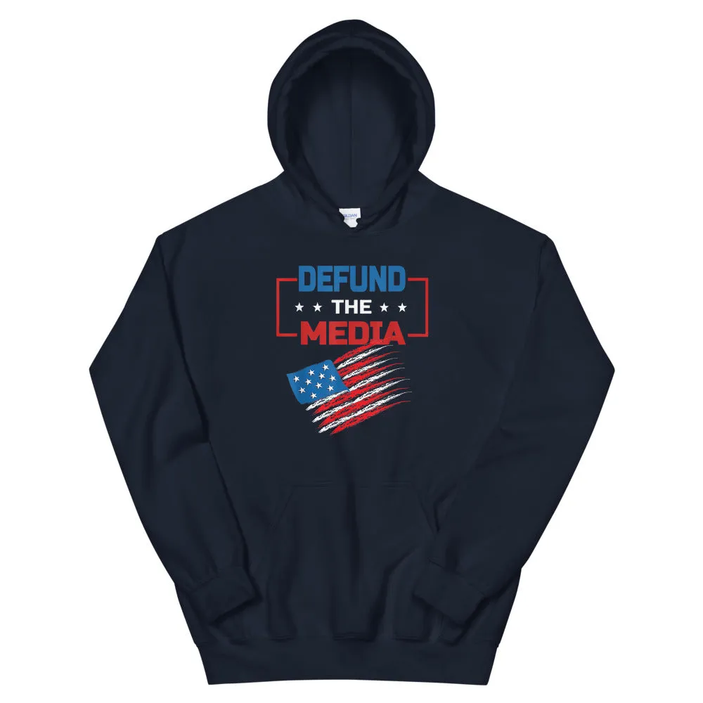 Defund the Media Unisex Hoodie