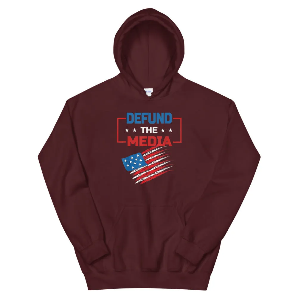 Defund the Media Unisex Hoodie