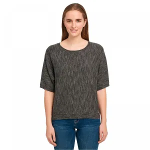 DKNY Jeans Women's Marled Knit Dolman Half Sleeve Top