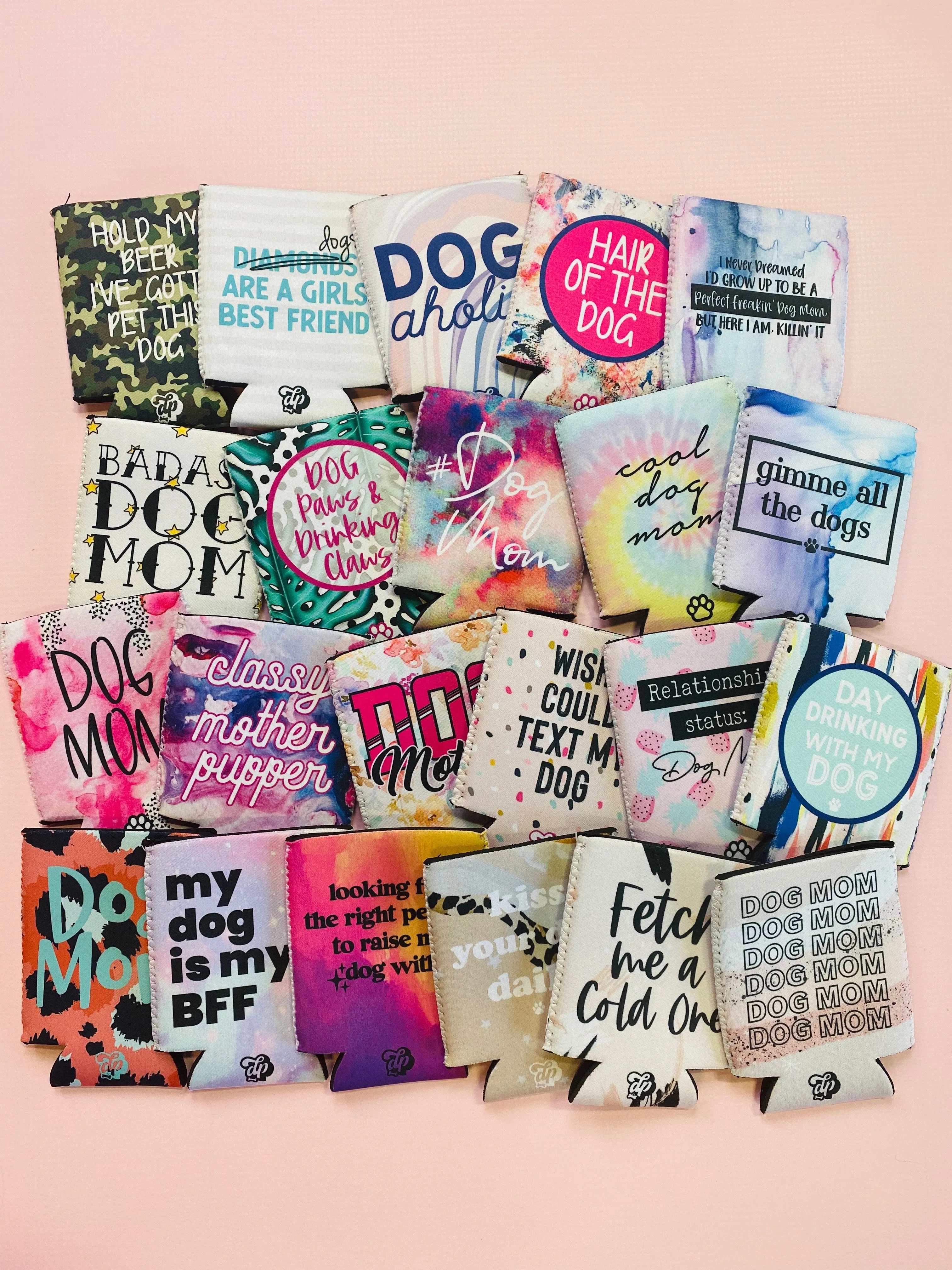 Dog Mom (Galaxy) Can Cooler