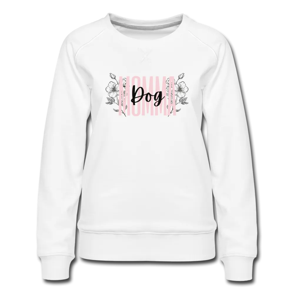 Dog Momma Floral Women’s Premium Sweatshirt