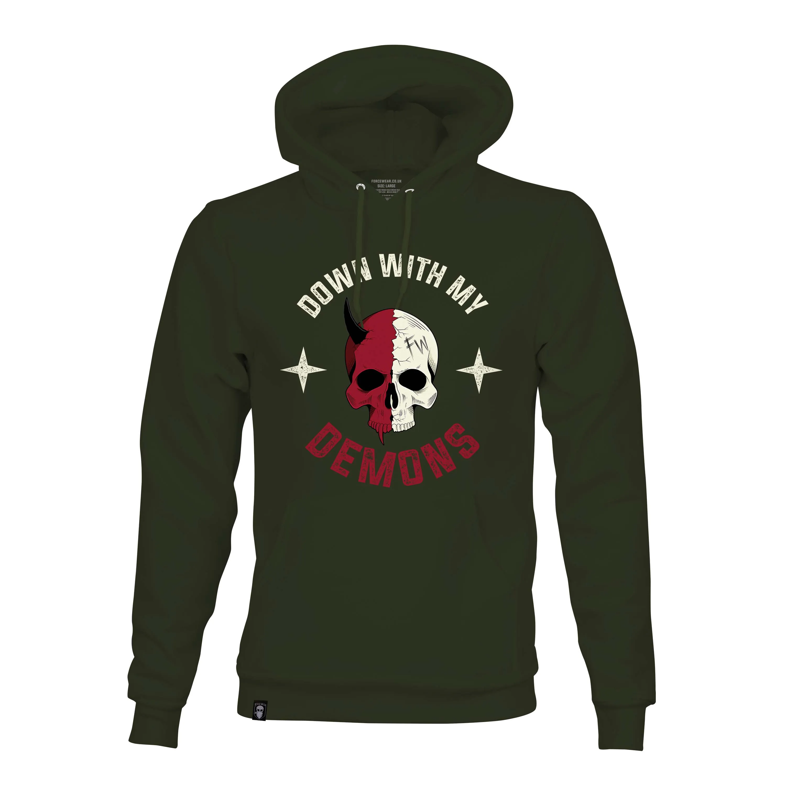 DOWN WITH MY DEMONS HOODIE