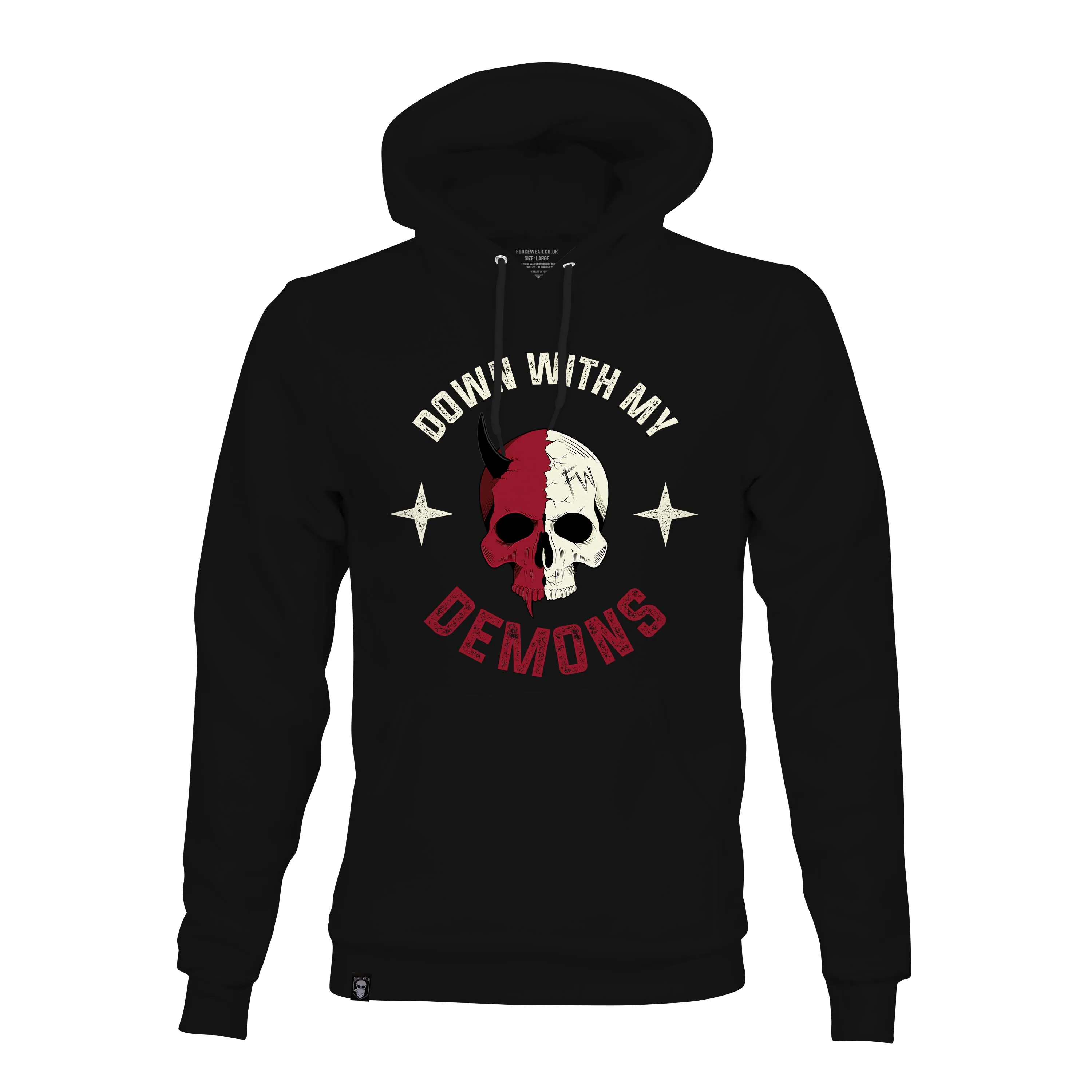 DOWN WITH MY DEMONS HOODIE