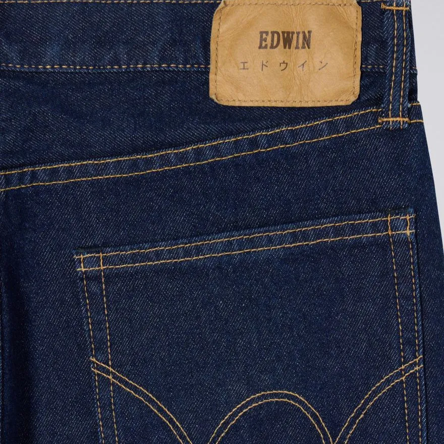Edwin Loose Fit Kaihara Indigo Openend Denim Rinsed