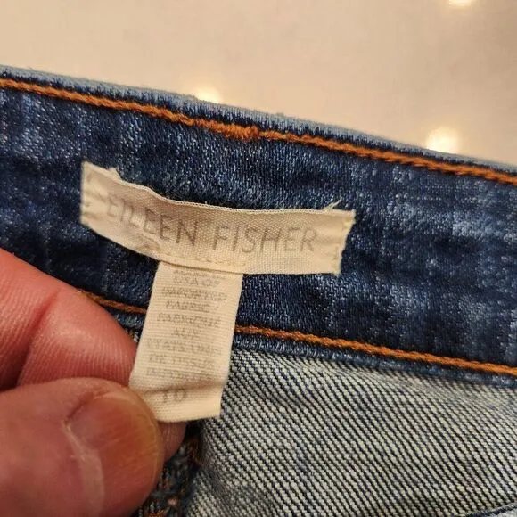 Eileen Fisher womens jeans. Size 10