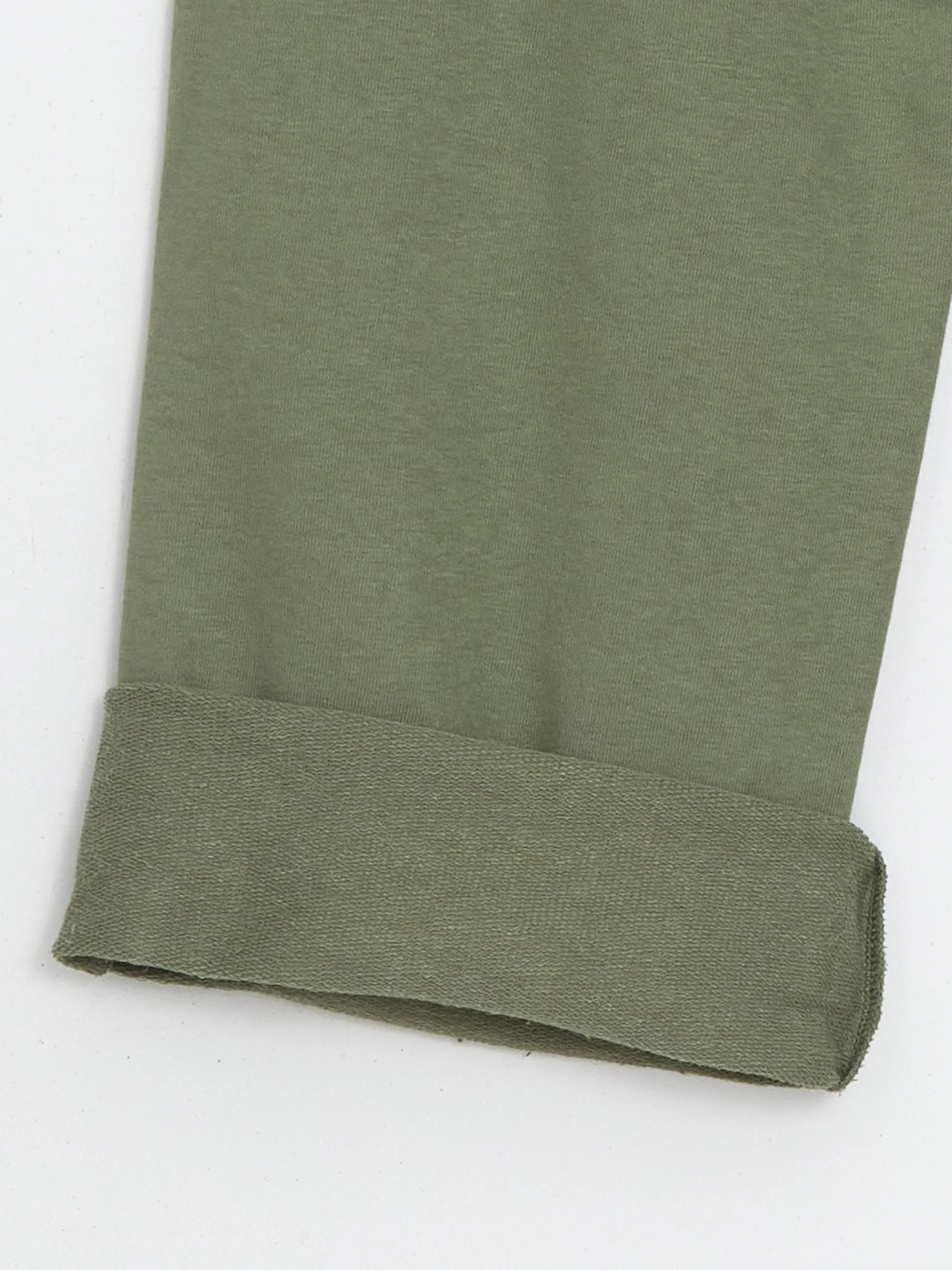 Elastic Waist Girls Cargo Sweatpants