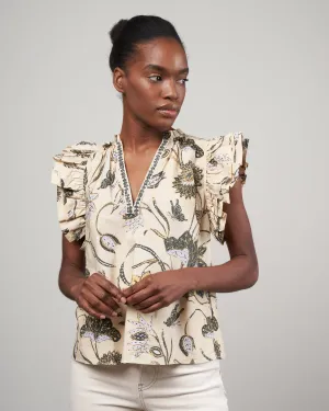 elena top - lemonbalm
