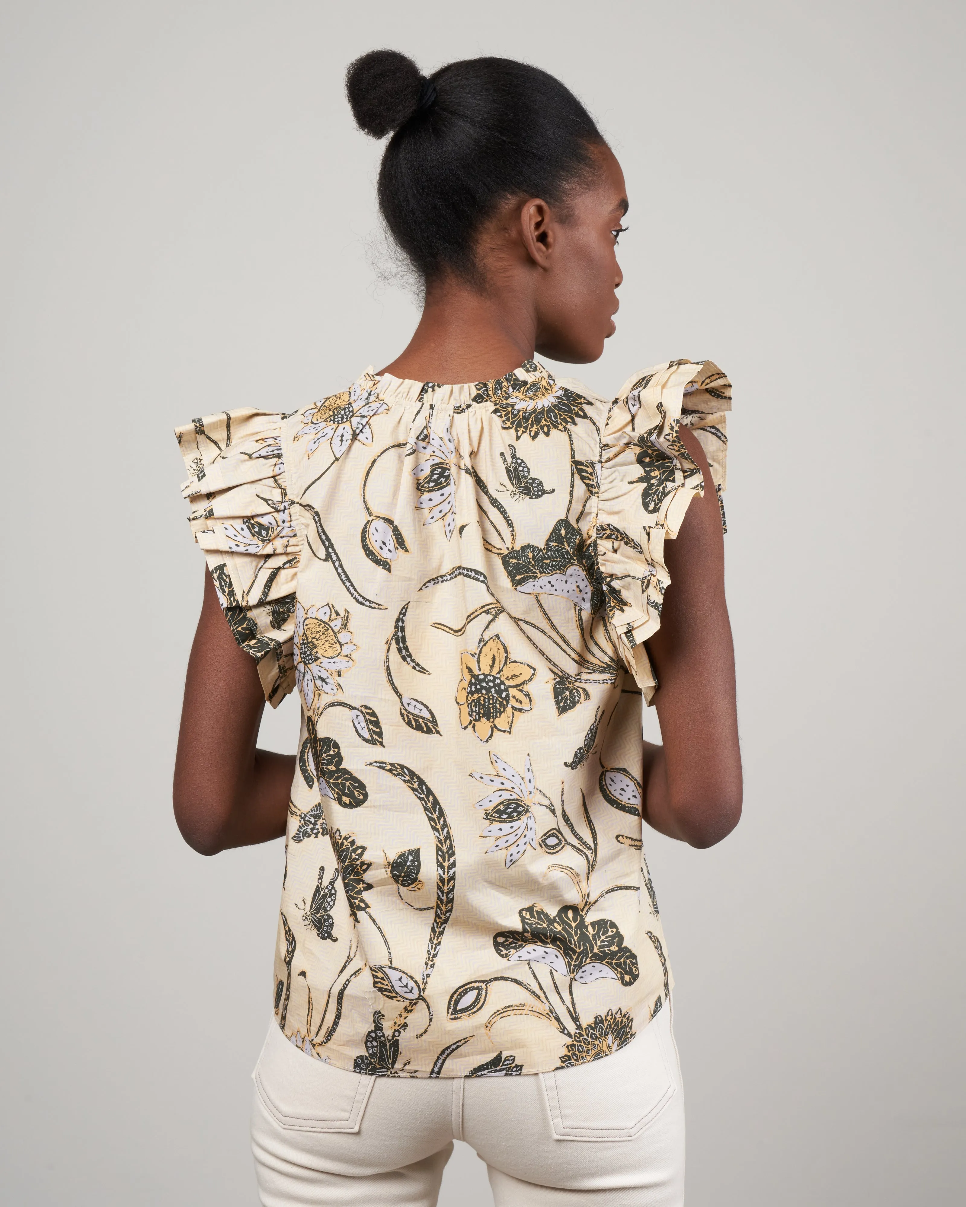 elena top - lemonbalm