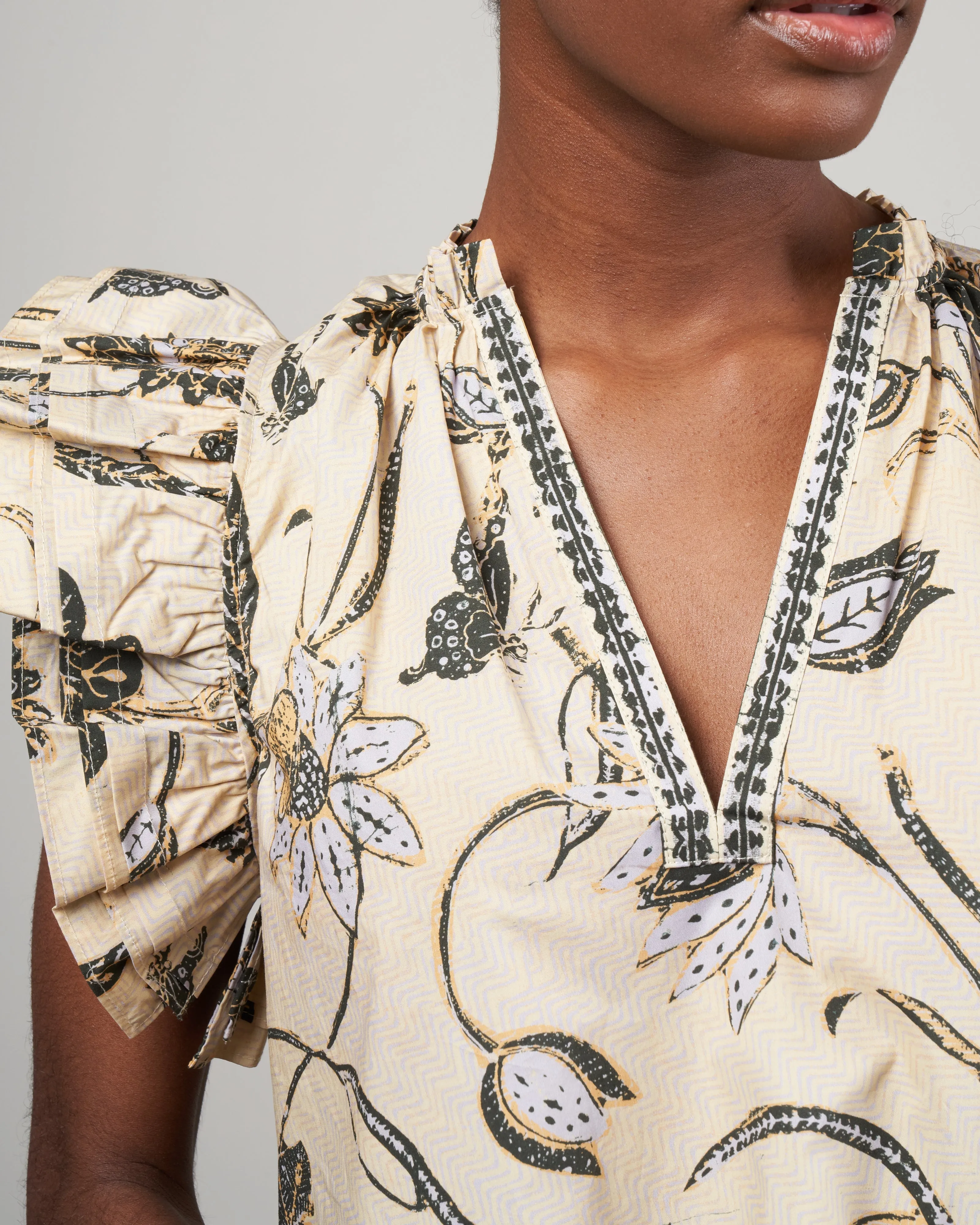 elena top - lemonbalm