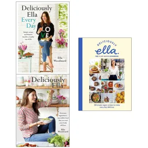 Ella mills collection deliciously ella the plant-based cookbook and every day simple recipes 3 books set