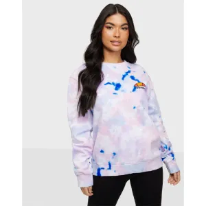 Ellesse Womens Haverford Tie Dye Sweatshirt