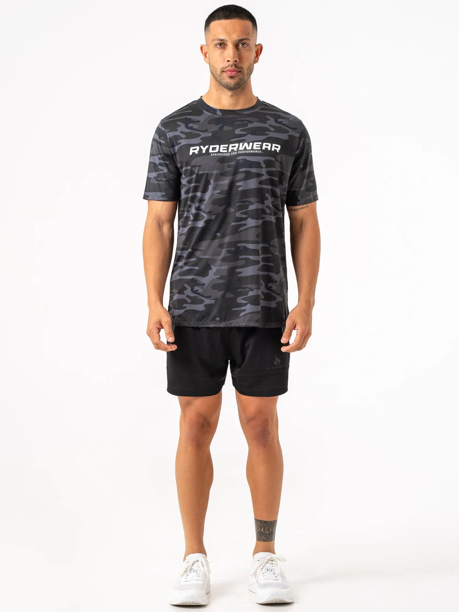 Energy T-Shirt - Black Camo